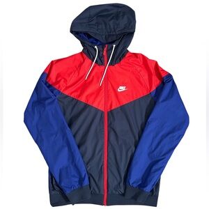 Rare Nike Sportswear Windrunner Hooded Jacket Size M